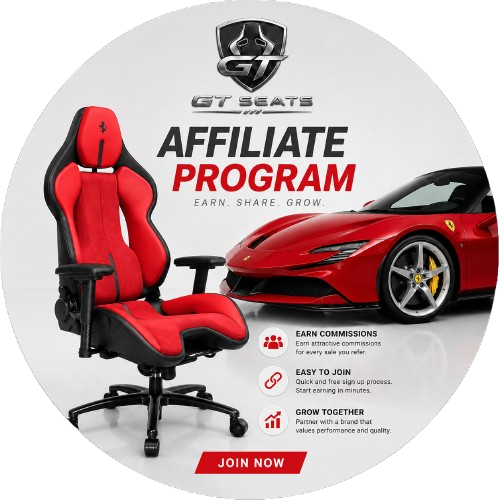 GT Seats Affiliate Program - Earn Commissions, Easy to Join, Grow Together